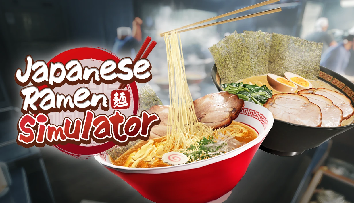 Official Japanese Ramen Simulator key visual from wilddog.jp